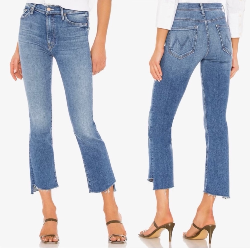 Mother Insider Crop Step Fray - Shake Well - 32